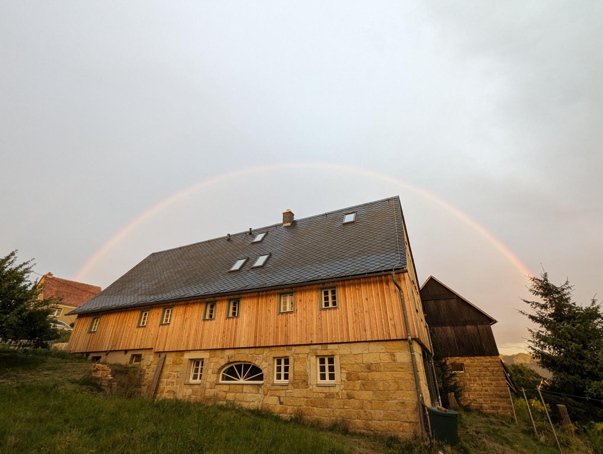 Flachshaeusl Mittelndorf Buitenkant foto