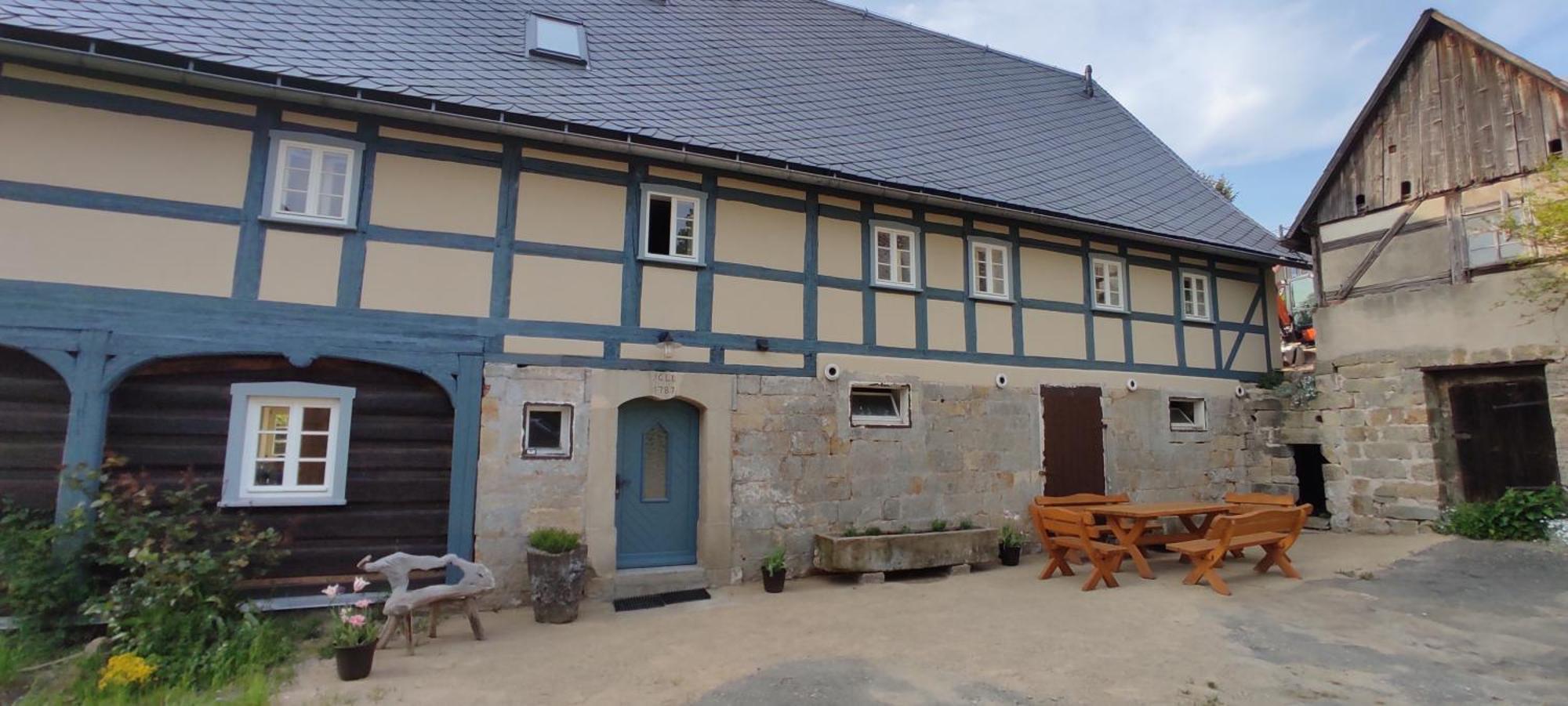 Flachshaeusl Mittelndorf Buitenkant foto